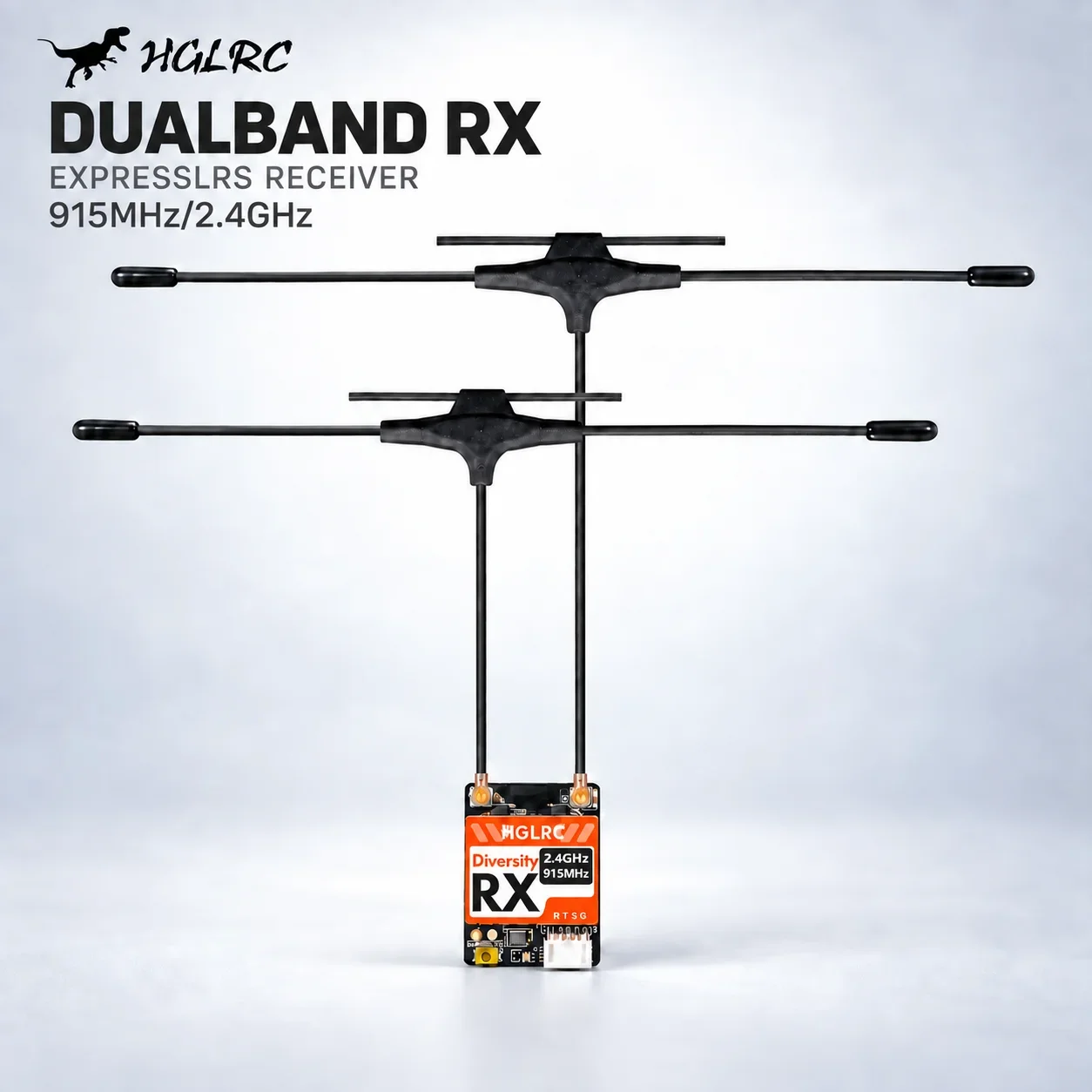 Drone Antenna - HGLRC Dualband RX ExpressLRS Receiver 915MHz