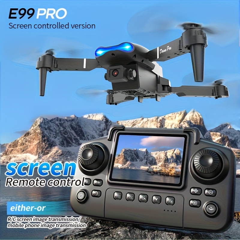 Drone Led Light - E99 PRO MAX Foldable Drone with