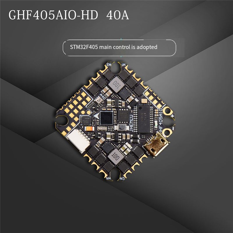 ABTI-GHF405AIO-HD 40A AIO Flig - Drone Flight Controller ulasan dan harga