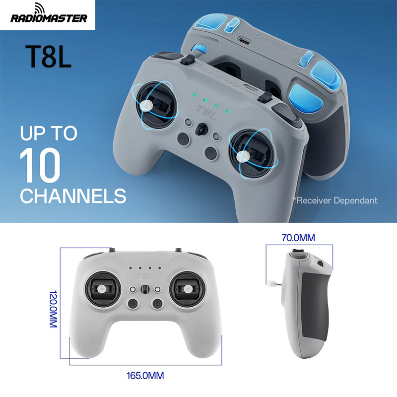 RadioMaster T8L Radio Controll - Drone Gimbal ulasan dan harga