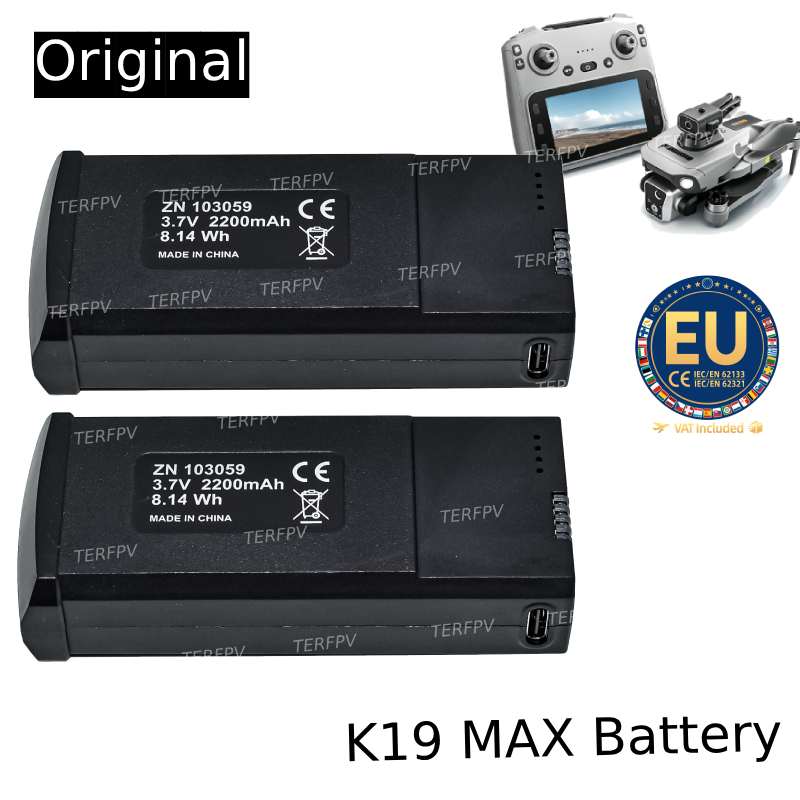 Original Drone Battery For K19 - Eachine Drone E58 ulasan dan harga