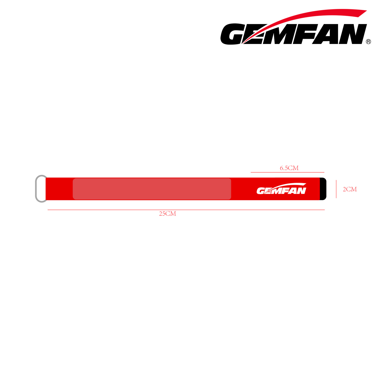 2pcs GEMFAN Battery Strap 250* - Drone Battery Strap ulasan dan harga