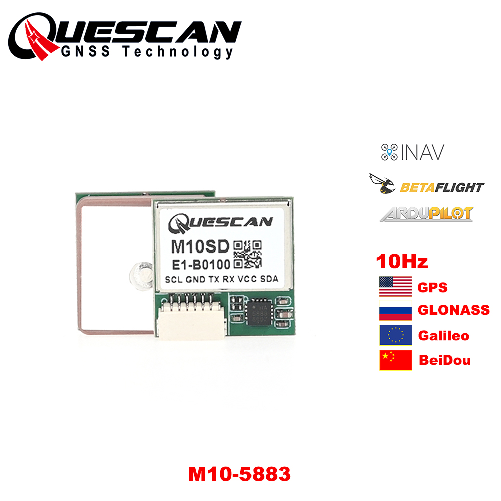 QUESCAN 18mm Drone FPV M10 GPS - Drone Compass ulasan dan harga