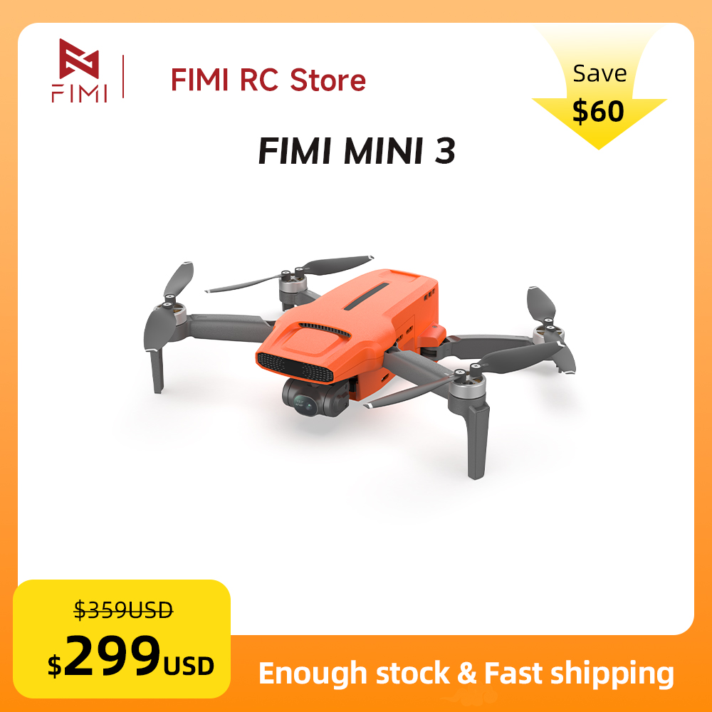 FIMI MINI 3 Camere Drone 4K 60 - Drone Gimbal ulasan dan harga