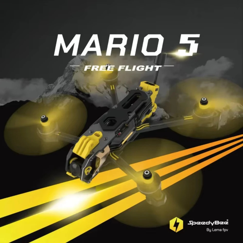 Speedybee Mario 5 O4 Frame Kit - Drone Propeller ulasan dan harga